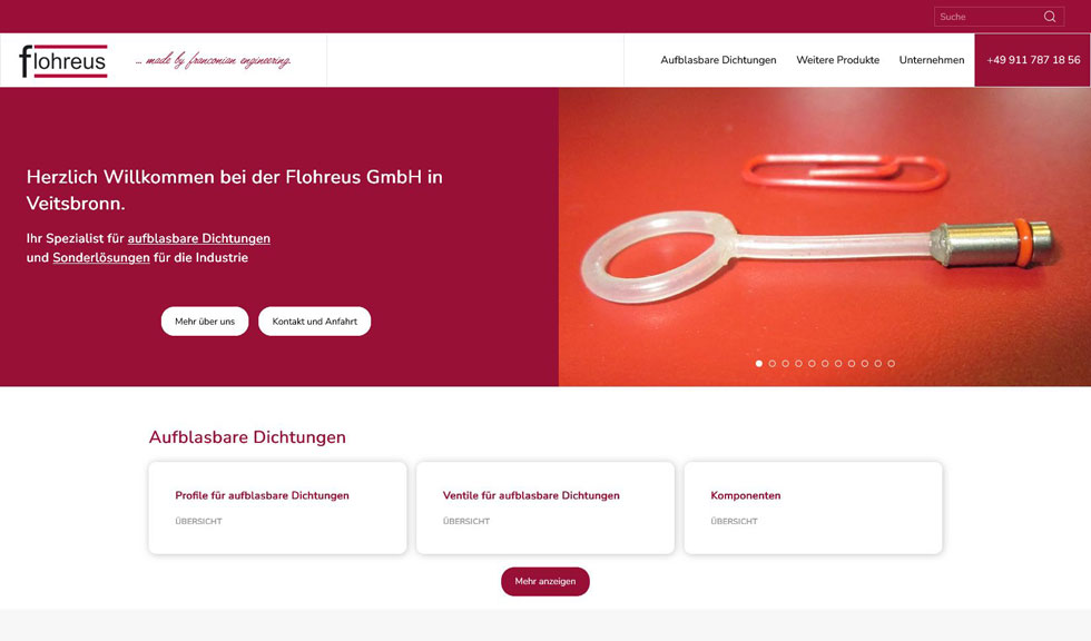 Website Flohreus GmbH